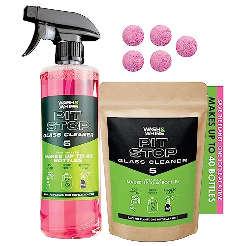 WASH&WHIPS Pit Stop Glass Cleaner / All Surface Cleaner Refill Tablets (Makes 5 Gallons) — photo 10 of 10