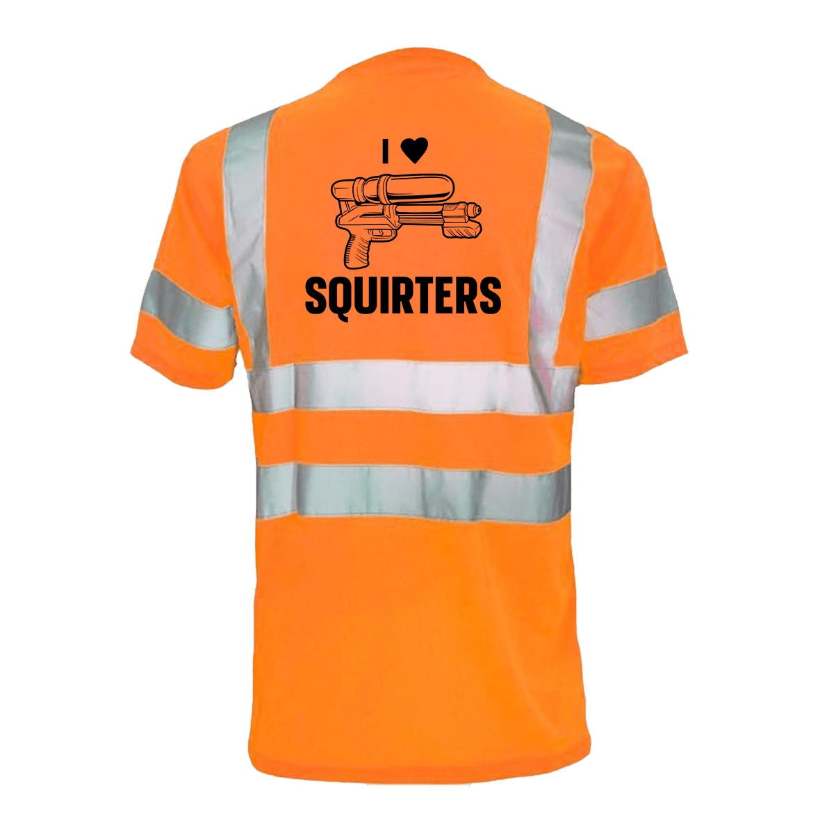 I Love Squirters - Reflective Safety T-Shirt — photo 2 of 2