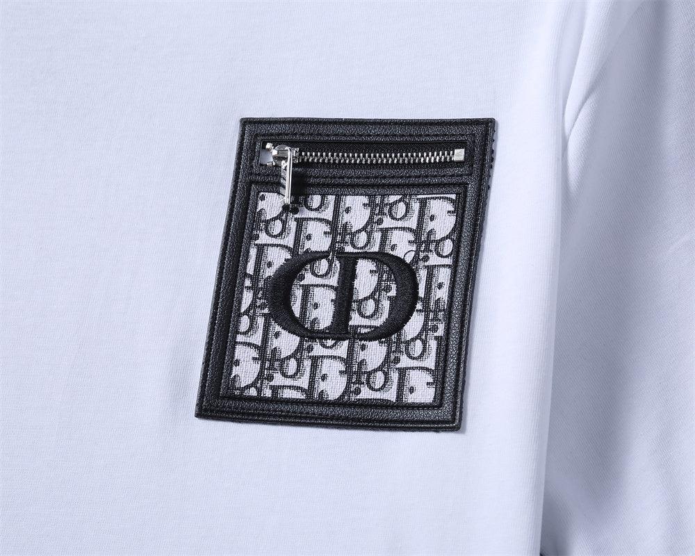 Dior T-Shirt Without Collar 'White'