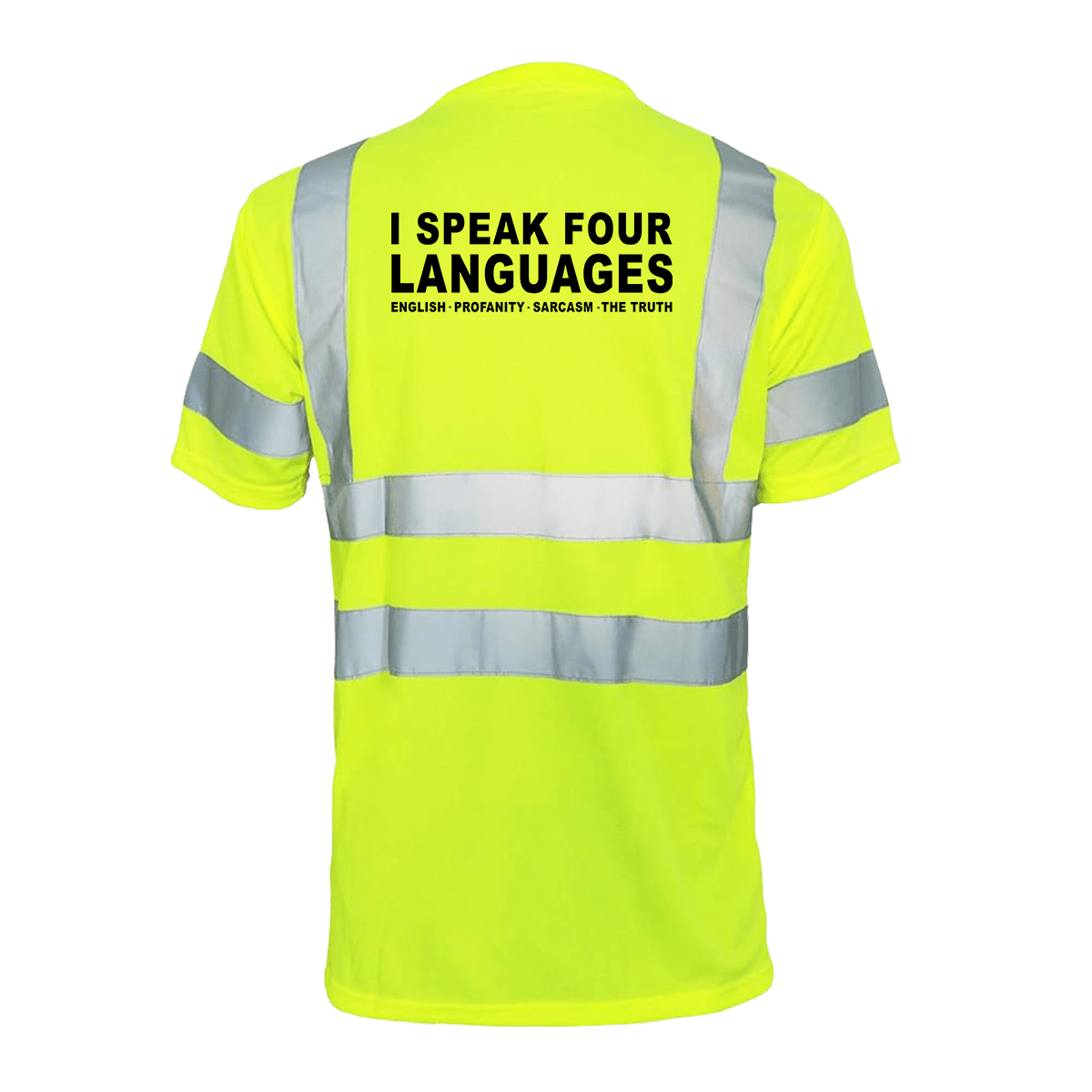 Four Languages - Reflective Safety T-Shirt — photo 1 of 2