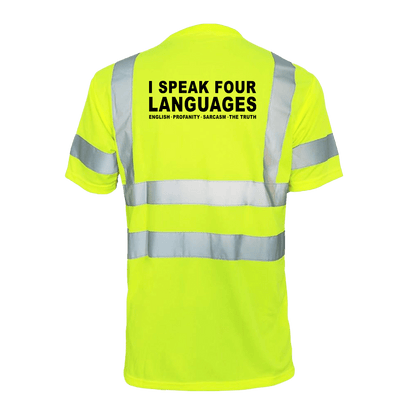 Four Languages - Reflective Safety T-Shirt — photo 1 of 2