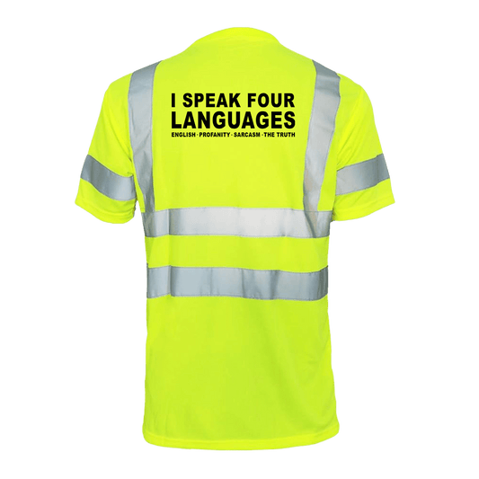 Four Languages - Reflective Safety T-Shirt — photo 1 of 2