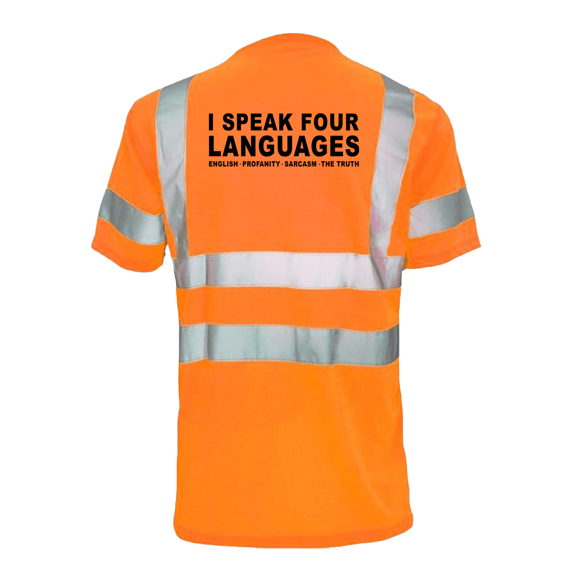 Four Languages - Reflective Safety T-Shirt — photo 2 of 2