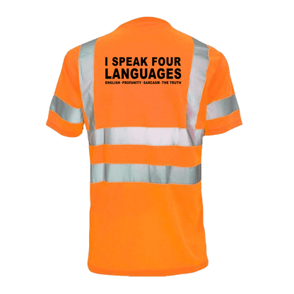 Four Languages - Reflective Safety T-Shirt — photo 2 of 2