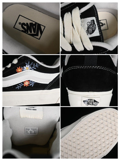 Vans Classics Knu Skool 'Black/White/Flower'