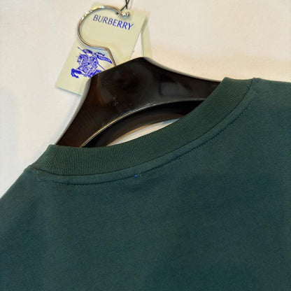 Burberry T-Shirt Without Collar 'Green'