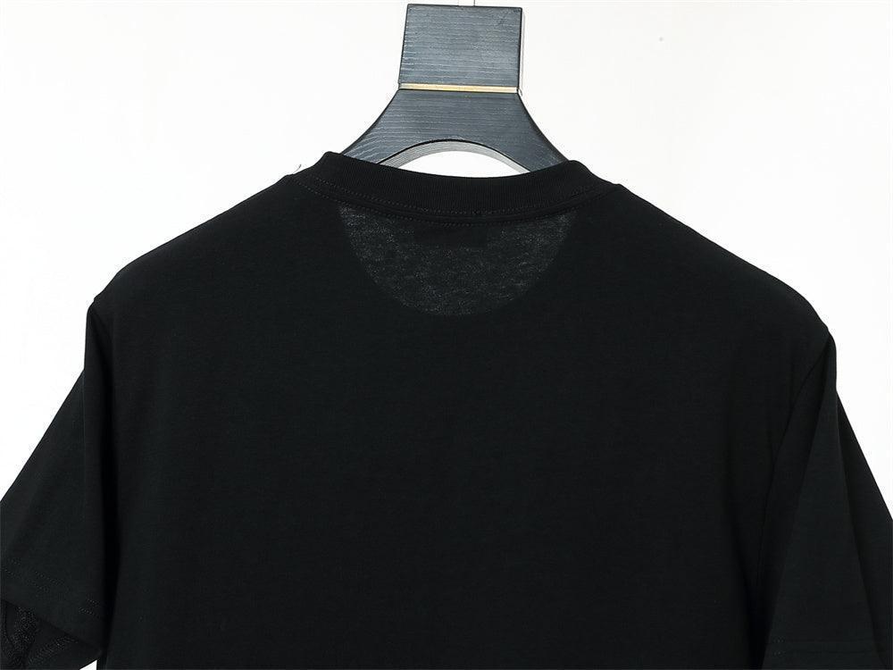 Fendi T-Shirt without Collar 'Black-Yellow'