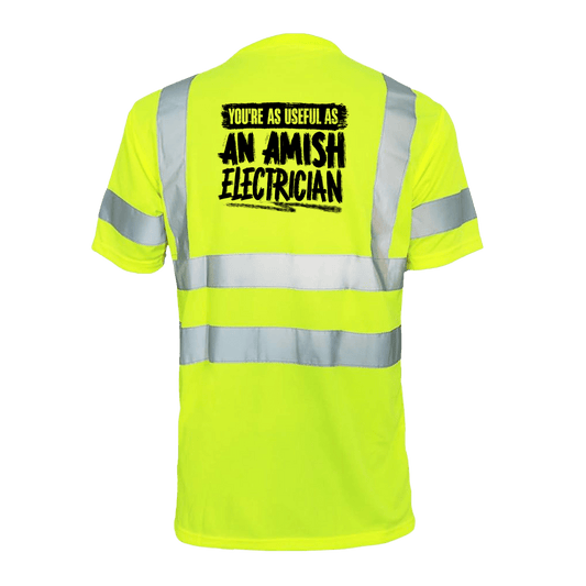 Amish Electrician - Reflective Safety T-Shirt — photo 1 of 2