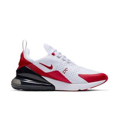 Nike Air Max 270 White Anthracite Red - Men's Lifestyle Sneakers