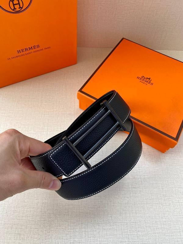 Hermes Men Black Buckle Belt 'Black'