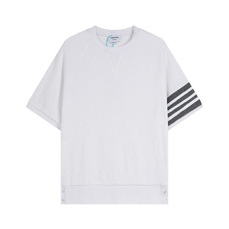 Thom Browne T-Shirt Without Collar 'White'