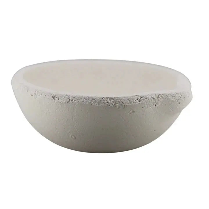 Ceramic Crucible Melting Dish Gold Silver Copper Casting Refining Alloying