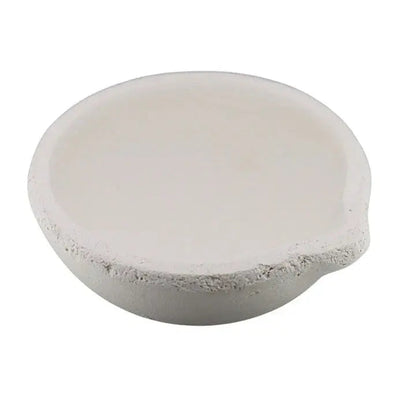 Ceramic Crucible Melting Dish Gold Silver Copper Casting Refining Alloying