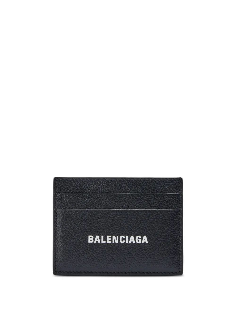 BALENCIAGA Grained Calfskin Cash Cardholder - 7.5x10cm