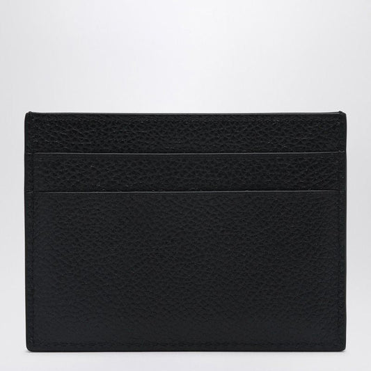 BALENCIAGA Mini Grained Leather Cardholder