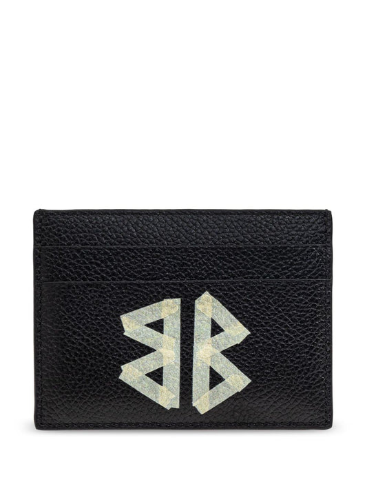 BALENCIAGA Cash Tape Type Mini Leather Card Case