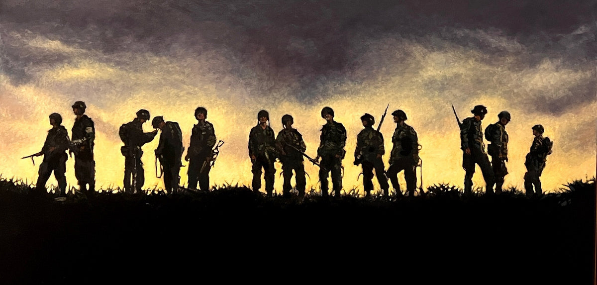Easy Company - Band of Brothers Silhouette