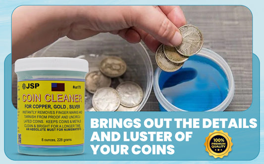 JSP Super Coin Cleaner and Duller For Silver, Gold, Bars, Proofs, Copper, and other precious metals — photo 2 of 10