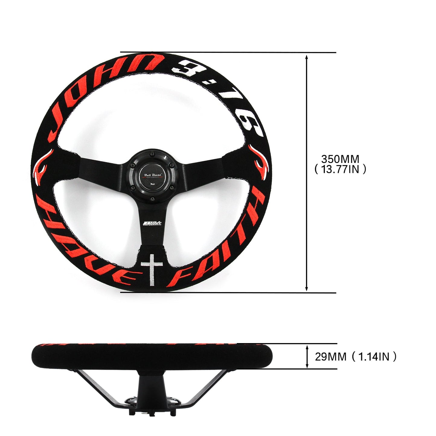 Have Faith Steering Wheel Short Hub Adapter Kit For 91-98 BMW E36 M3 Z3 E39 E36H 840i 850i