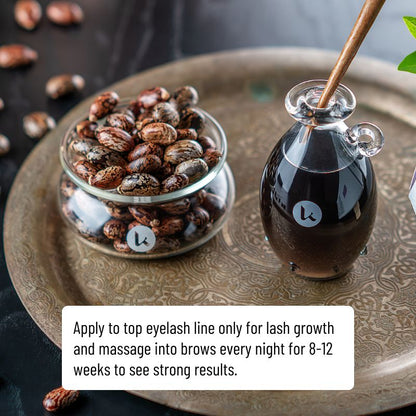 Black Castor Oil for Hair & Brows