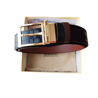 Burberry Leather Vintage Belt 'Black'