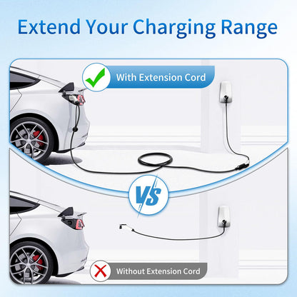 WenStorm J1772 EV Extension Cable for Level 2 Charging