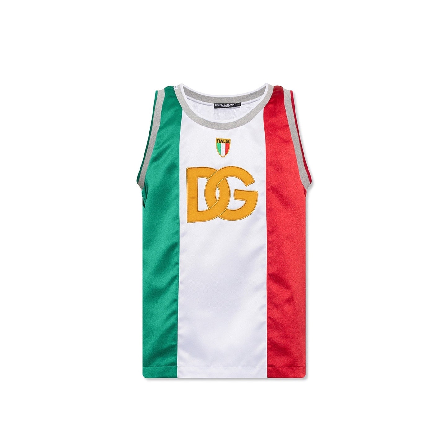 Dolce & Gabbana Satin Tank T Shirt