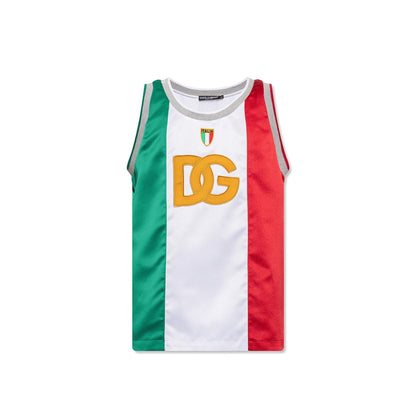 Dolce & Gabbana Satin Tank T Shirt