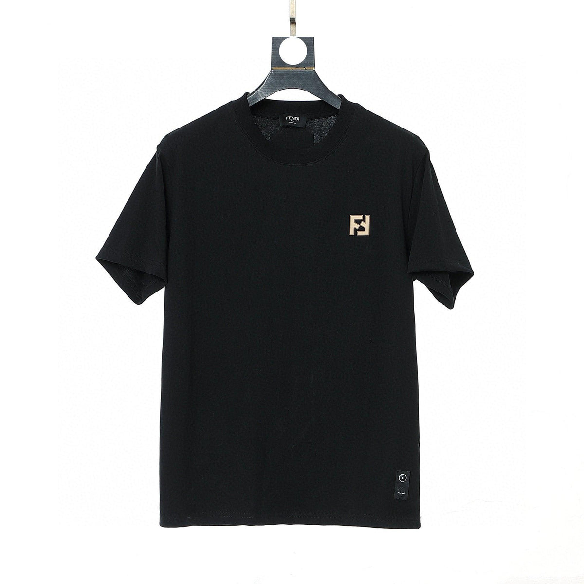 Fendi T-Shirt without Collar 'Black'