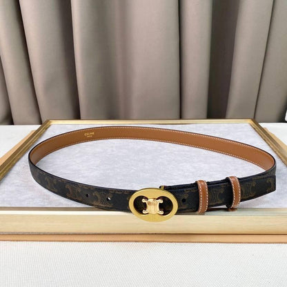 Celine Women Belt 'Black/Brown'