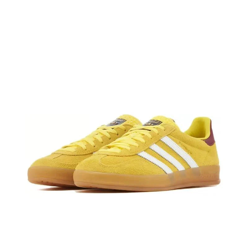 Adidas Originals Gazelle Indoor 'Bright Yellow Burgundy'