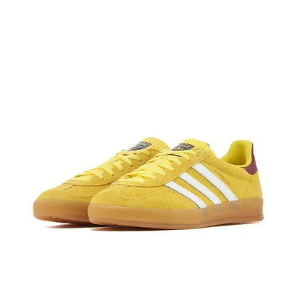 Adidas Originals Gazelle Indoor 'Bright Yellow Burgundy'