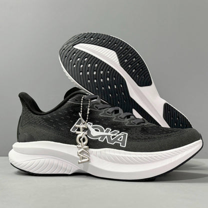 HOKA ONE ONE Mach 6 Wide 'Black White'