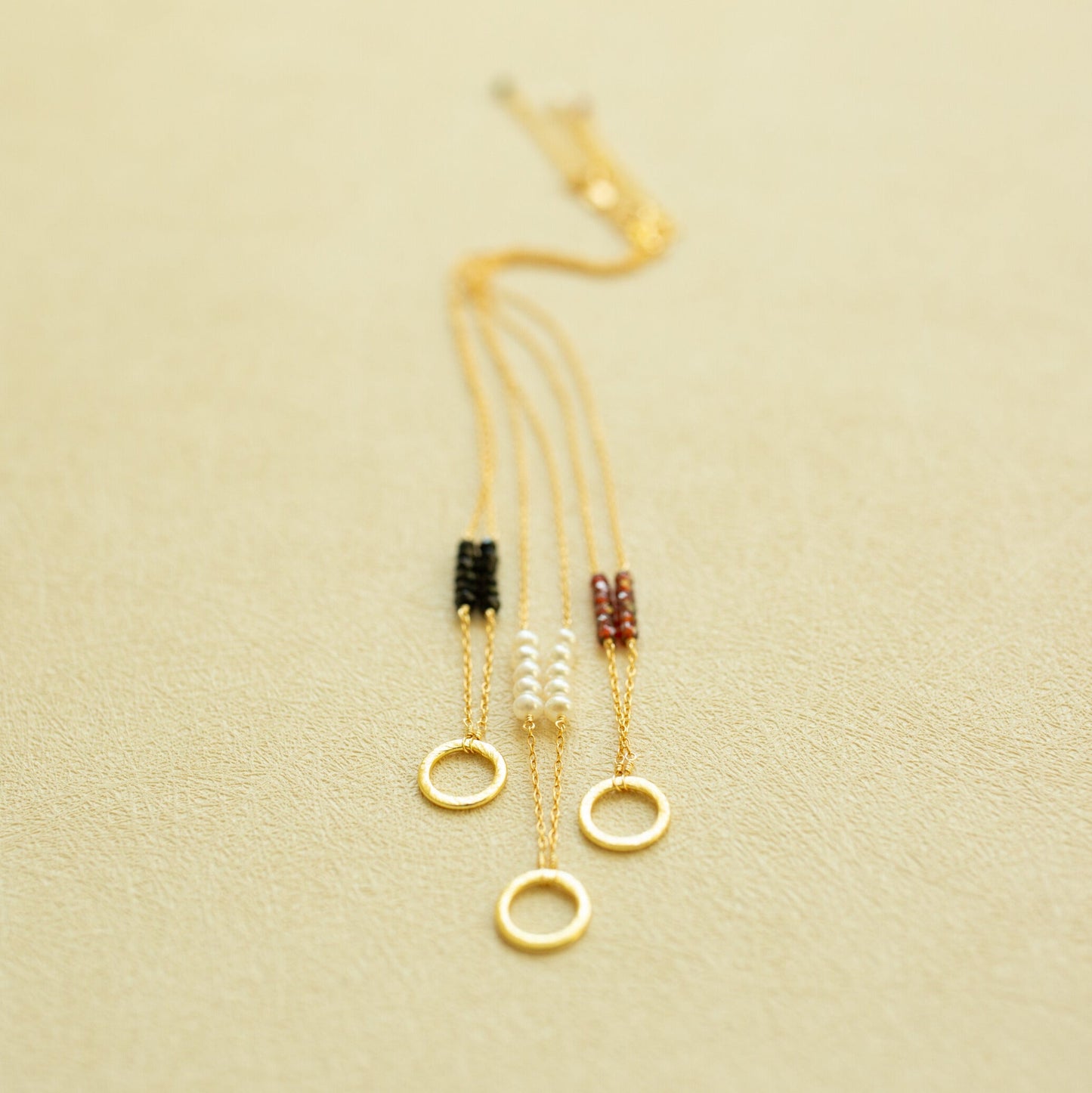 Garnet Solara Necklace