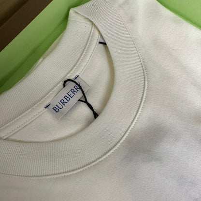 Burberry T-Shirt With Rose Without Collar 'White'