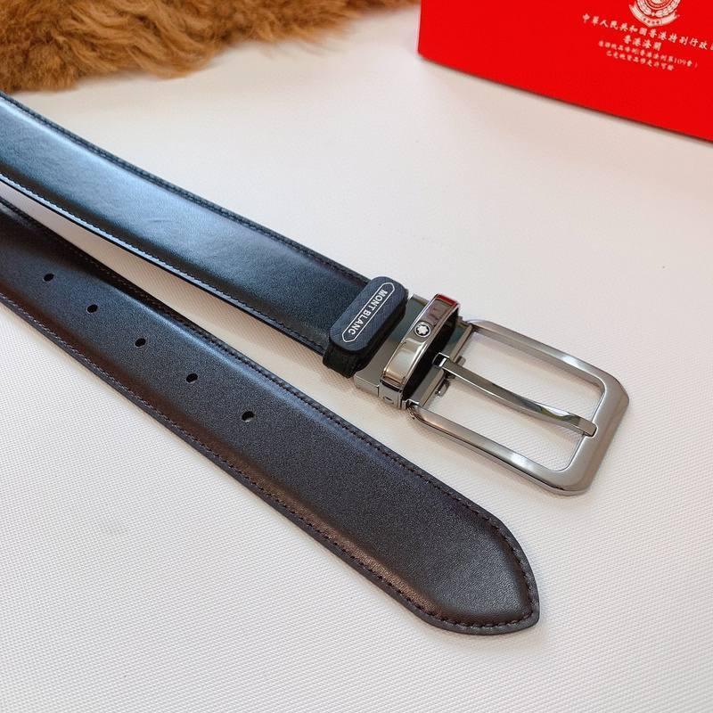 Mont Blanc Men's Belt 'Black'
