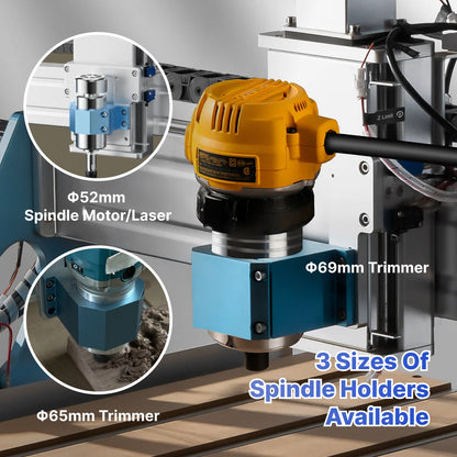 PROVerXL 6050 Plus CNC Router, 300W Spindle, Dual Linear Rails, Available with Vectric Software — photo 6 of 10