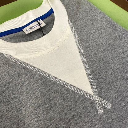 Burberry T-Shirt Without Collar 'Grey'
