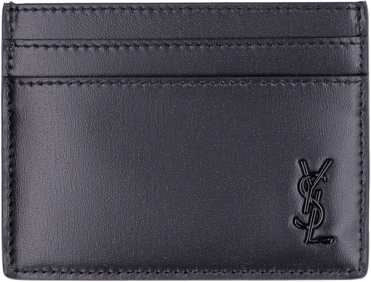 SAINT LAURENT Mini Cassandre Cardholder
