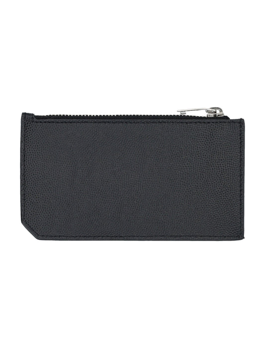 SAINT LAURENT Mini Fragments Card Holder
