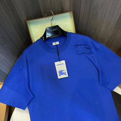 Burberry T-Shirt Without Collar 'Blue'