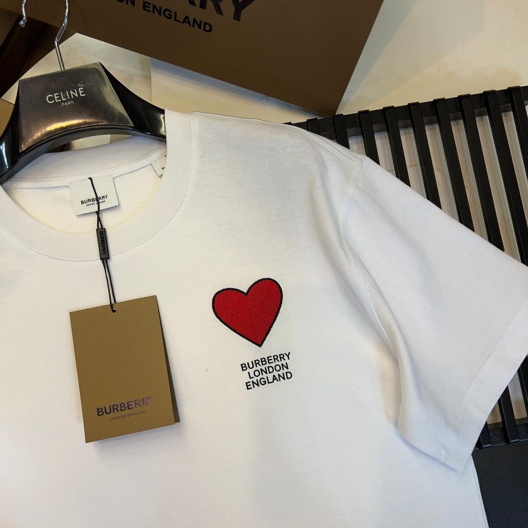 Burberry T-Shirt Without Collar 'White'