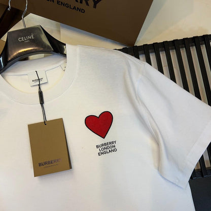 Burberry T-Shirt Without Collar 'White'