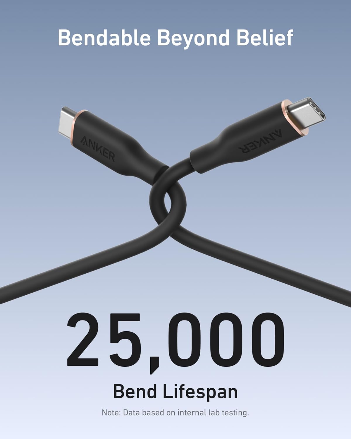 Anker <b>643</b> USB-C to USB-C Cable (Flow, Silicone) — photo 4 of 10