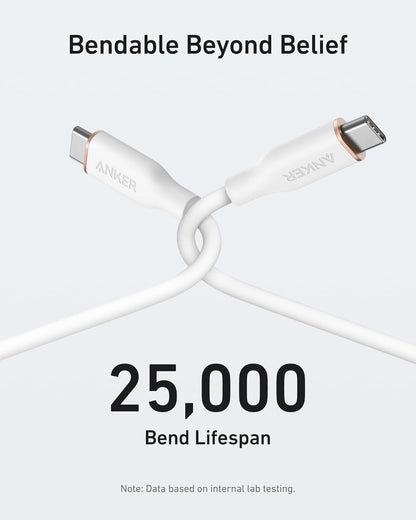 Anker <b>643</b> USB-C to USB-C Cable (Flow, Silicone)