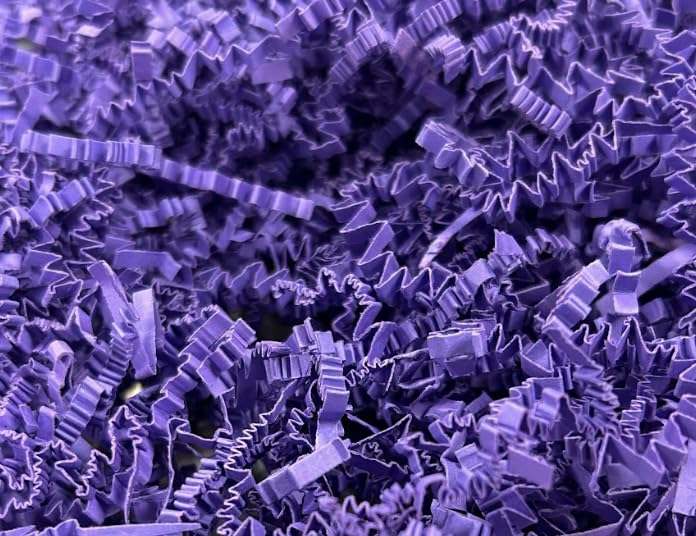 10lb Purple Crinkle Paper