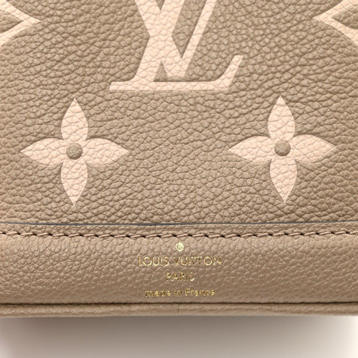 Louis Vuitton  Empreinte Monogram Giant Nano Noe Tourterelle Creme