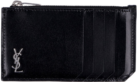 SAINT LAURENT Mini Logo Plaque Purse