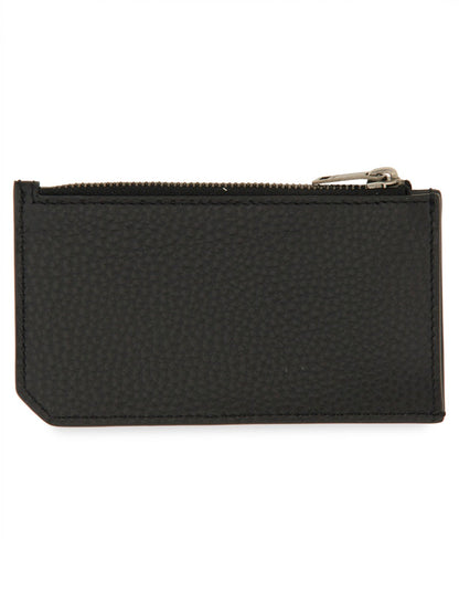 SAINT LAURENT Mini Fragments Card Holder