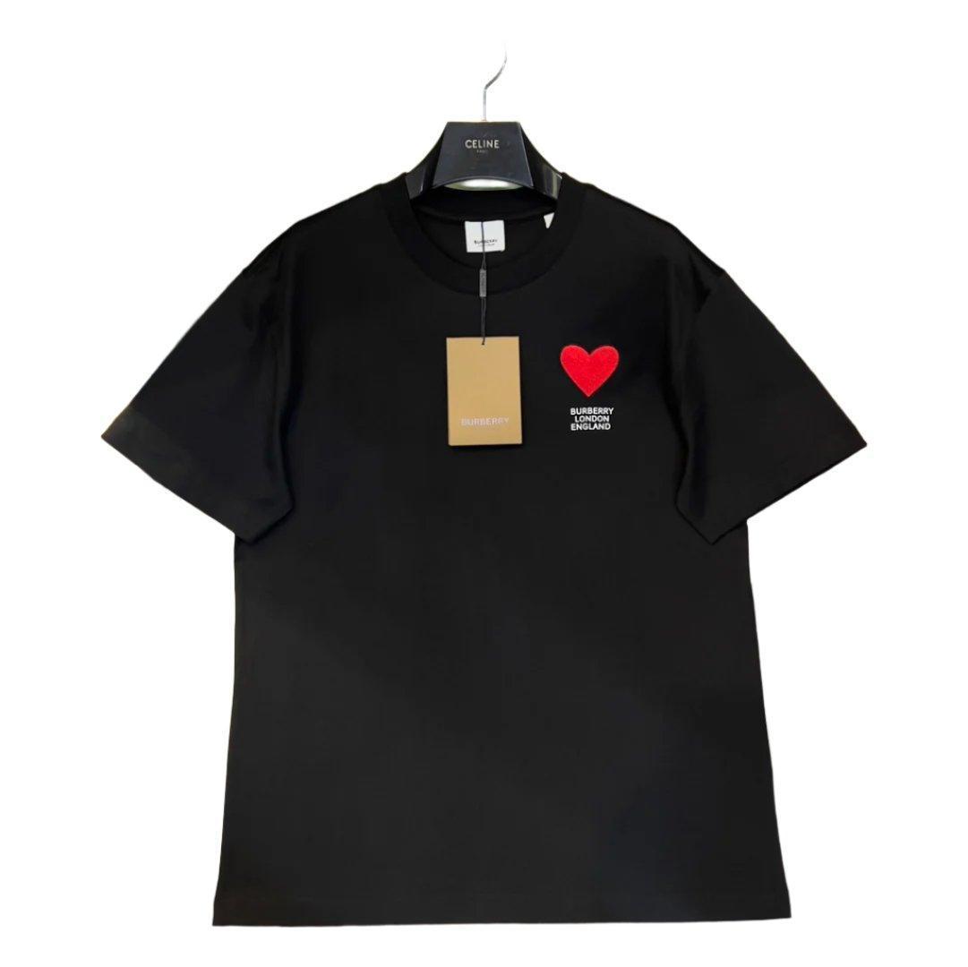 Burberry T-Shirt Without Collar 'Black'